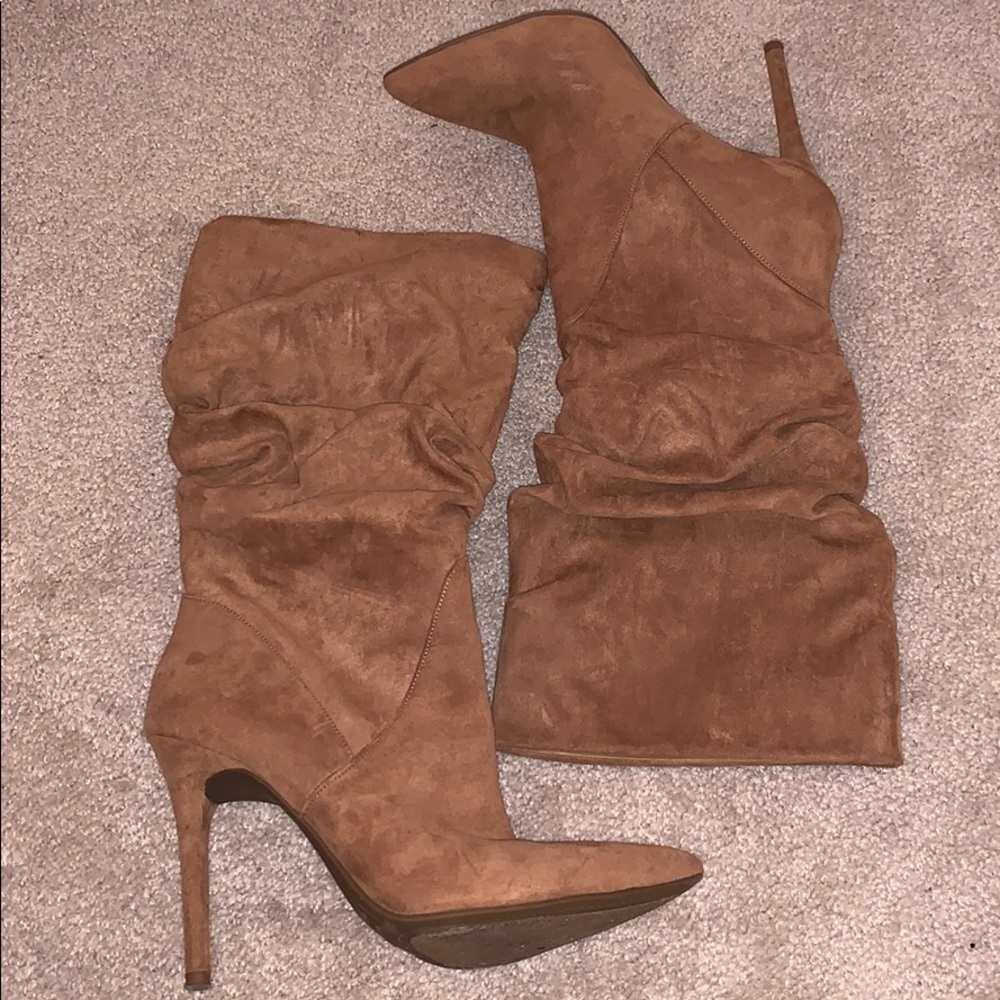 Jessica Simpson Chestnut Slouchy Boots
